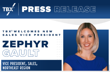 TBX Welcomes New Sales Vice President